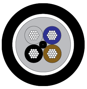 Data cable, 4 conductor - Type 6589